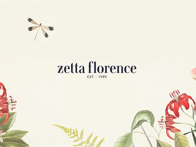 Zetta Florence branding design graphic design illustration logo typography ui ux vector