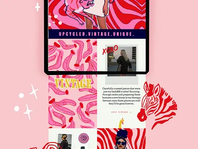 Website design concept art design drawing fashion illustration logo ui vector web design