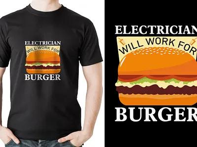 Burger T Shirt design print