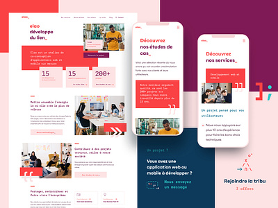 🧑‍💻 Elao — development agency agency atelier designux grid site web design website