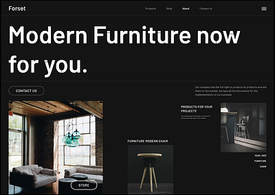 Furniture Landing Page ProtoPie Design batix clean decor design ecommerce furniture ikea interior landing page minimal protopie sofa ui ui ux web web design web site webdesign website