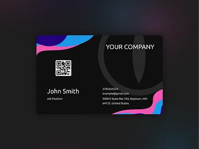 Name Card Design branding design graphic design illustration logo vector