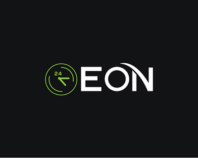 EON 24/7 LOGO DESIGN AND BRANDING! 247 724 brand watch branding business logo creative logo design eco eco 247 graphic graphic design illustration logo vector watch brand watch logo design