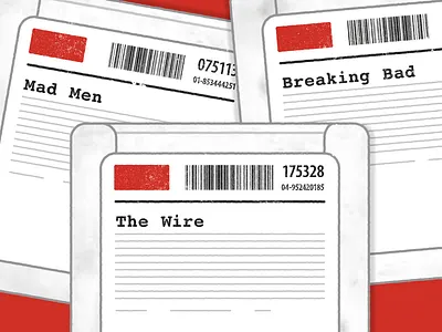 Old-Fashioned Netflix binge watch blu ray bluray discs dvd entertainment envelopes mail movies netflix obsolete old tech out of date peak tv queue sleeves streaming television tv
