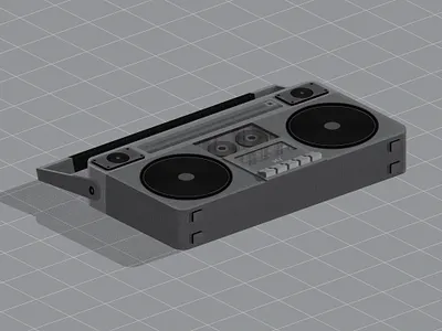 Boombox boombox illustration