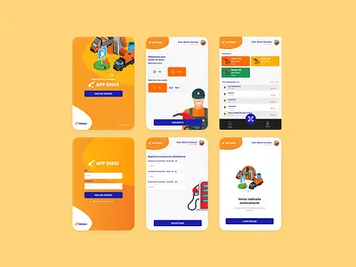 Sigoi App - Ui design app branding de design figma graphic design illustration ui user interface vector