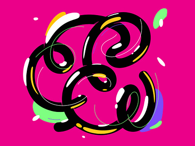 Letter E - 36 Days of Type 36 days of type design graphic graphic design illustration lettering logo type typography