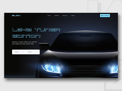 Automobile Website automobile cars experiencedesign landingpage uidesign userresearch website