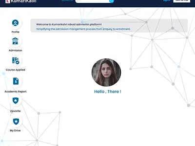 Simple dashboard graphic design ui ux