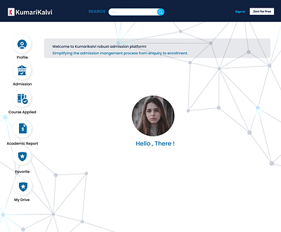 Simple dashboard graphic design ui ux