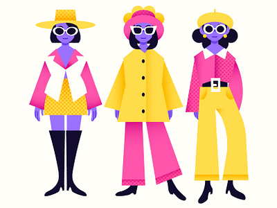 Simple Fashion digital art digital illustration fashion illustration outfits vector vector illustration