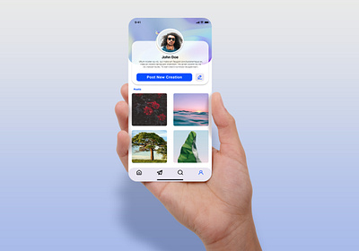 #Dailyui006 User Profile Mockup branding dailyui design graphic design ui ux ux ui