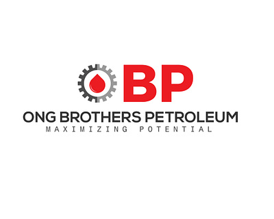 ong brothers petroleum maximizing potential company logo design branding business logo creative logo design graphic graphic design illustration logo logoslogo design miximaing potential compny ong brothers and petrolium petrolum logos vector