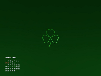 Happy St. Patrick's Day art branding calendar clover colors design flat free green illustration illustration art march patricks day poster st patrick st patricks day template ui vector wallpaper