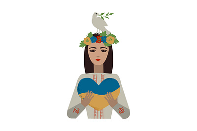 Peace for Ukraine dove heart peace save ukraine stop war ukraine war war in ukraine