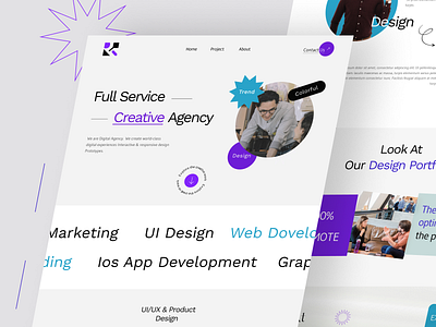 Full service creative agency Landing Page advertising agency app design brandidentity branding brandingdesign digitalmarketingagency innovation internationalbranding landingpage marketingstrategy mediabuyingagencies portfolio saas socialmediamanagement socialmediamarketing ui uiux webdesign website designer