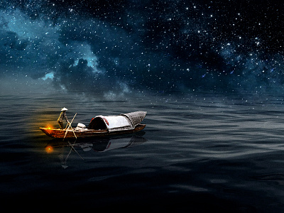 Night Travels art clean concept creative design dribbble graphic design illustration