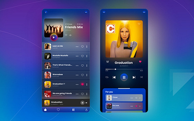 Music Player UI Face adobe xd app ui app ui design design fuck music music app ui music player music player app music player ui music ui player yi ui xd