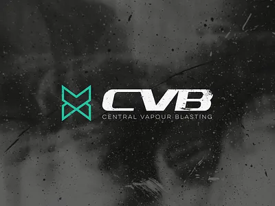 Central Vapour Blasting Branding brand brand identity branding creatve design icon identity logo logo identity logo mark mark monogram typography vector word mark