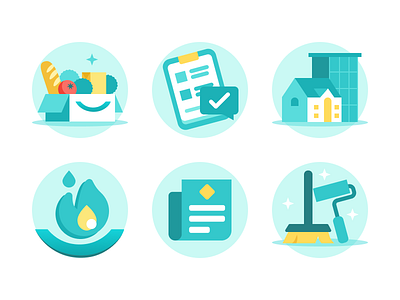 Custom icons app flat icon loyalty vector