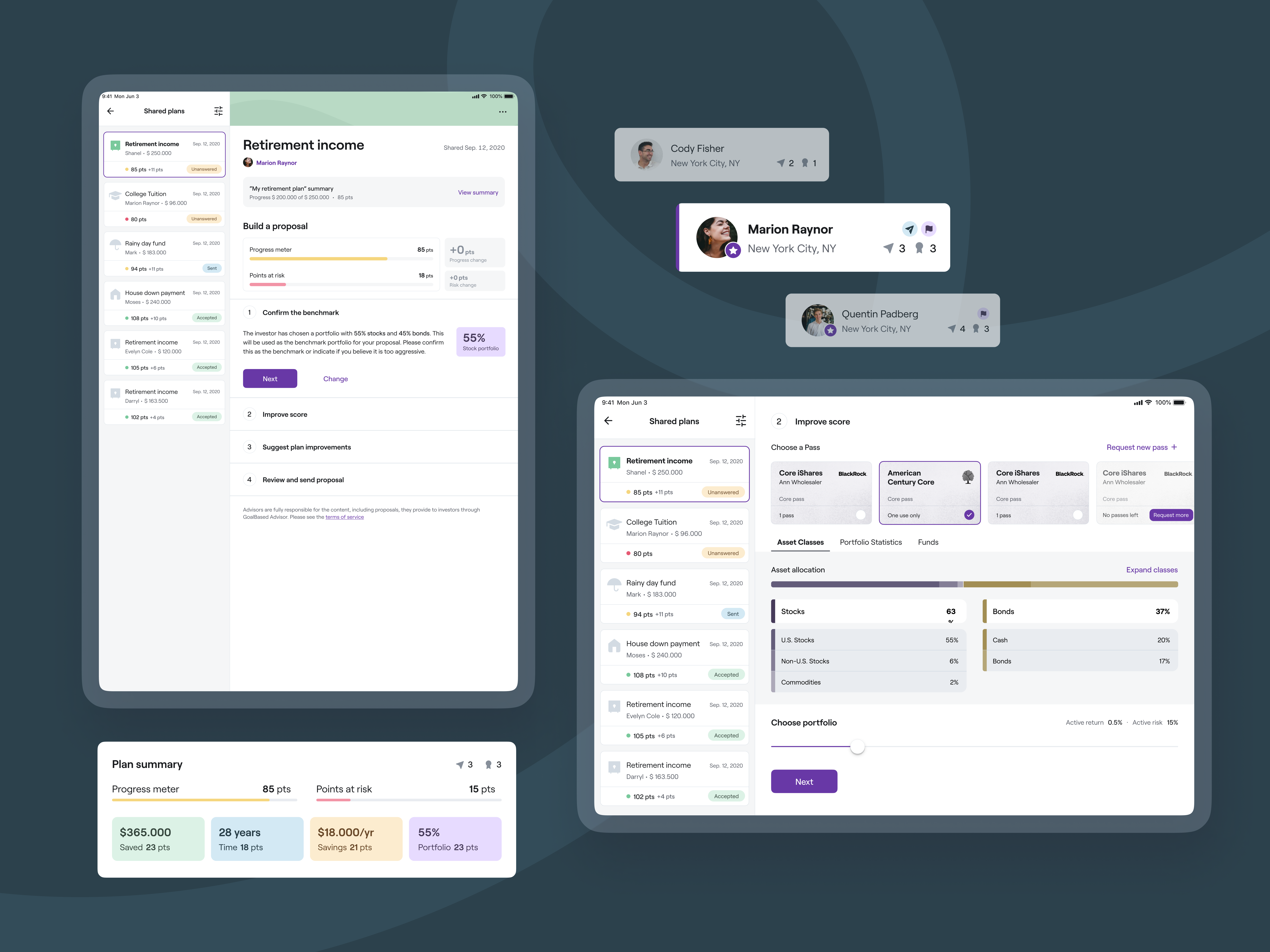 Example of Web App Design