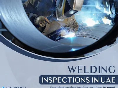 Welding Inspections In UAE graphic design