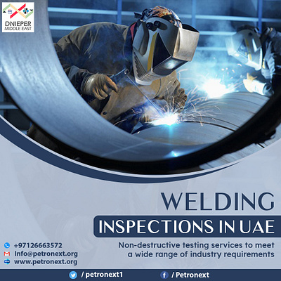 Welding Inspections In UAE graphic design