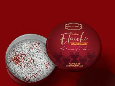 Mirza Sahab Elaichi Mouth Freshener branding design graphic design illustration vector