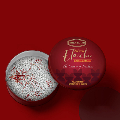 Mirza Sahab Elaichi Mouth Freshener branding design graphic design illustration vector
