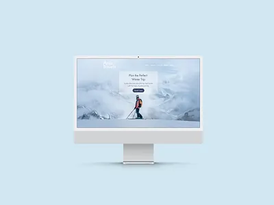 Artic Travels Website Concept concept business logo concept website design logo ui ui design website design