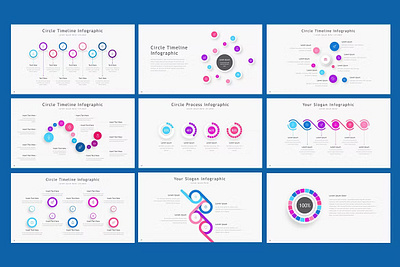 FREE Circle - Infographic Powerpoint Template corporate design designposter google google slides graphic design illustration infographic infographic powerpoint keynote template pitchdeck portfolio powerpoint powerpoint template presentation template ui ux vector web design