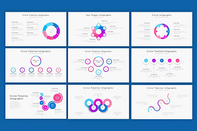 FREE Circle - Infographic Powerpoint Template corporate design designposter google google slides graphic design illustration infographic infographic powerpoint keynote template pitchdeck portfolio powerpoint powerpoint template presentation template ui ux vector web design