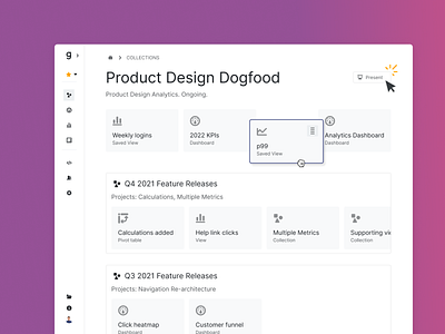 Collections for Data Visualization app data management data visualization design figma flat ia information architecture interface design minimal ui ux web