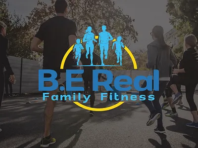 Be Real Family Fitness Logo Designing Ideas | Design Alligators alligators branding design design alligators designing designing idea designing ideas family family fitness fitness fitness logo design fitness logo designing fitness logo designing idea fitness logo designing ideas logo logo design logo designing real real family