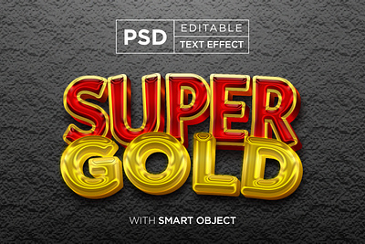 super gold editable text effect, golden text effect 3d background creative writing design effect effects elegant font gold golden graphic design illustration letter lettering luxury oil style super text effect typography