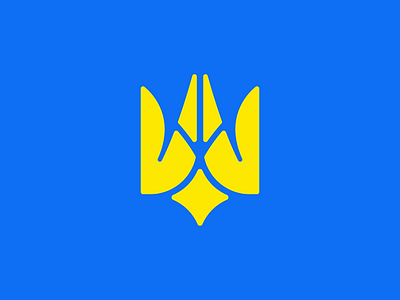 Pray for Ua branding design falkon icon logo minimal nowar pray star treedent ukraine vector