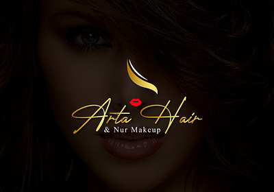 Arta Hair & Nur Makeup branding design graphic design illustration logo ui