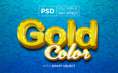 gold text effect, golden color editable text style 3d background blue background design effect effects font gold gold color golden graphic design illustration liquid liquify background luxury mockup motion graphics style template text effect