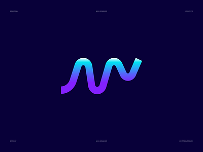 BitMorf - Crypto Currency Logotype blockchain brand brand identity crypto defi logo logotype nft web3