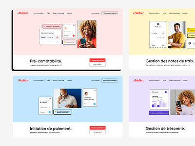 iPaidthat Landing Pages art direction branding colors design desktop features identity illustration landing pages product startup ui ux visual webdesign website