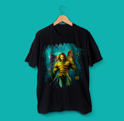 Aquaman T-shirt Design apparel art cloth custom design t shirt graphic design march by amazon modern redbubble shirt style t shirt t shirt design teespring