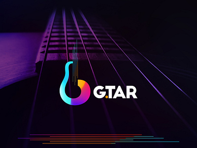 G.TAR_Logo_Mark branding colorblendlogo colorfulllogo design elegant gletterlogo glogo gradientlogo guitarlogo logo minimallogo modernlogo musicinstrument musiclogo newtrend soundlogo stringlogo symphonylogo trendylogo vector