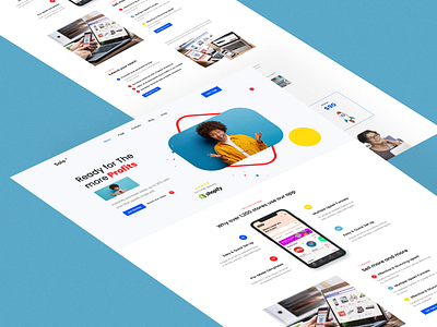 Shopify App Landing Page app design clean clean ui ecommerce ecommerce app header exploration interface landing page design online shop online store online store shopping product page shopify shopify app design shopify store store ui design ux design website concept woocommerce