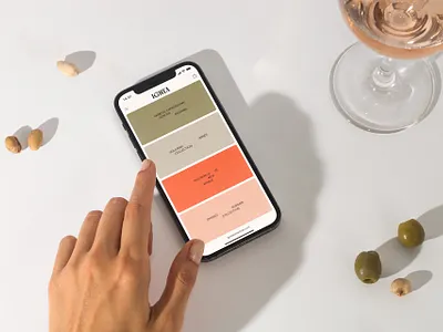 IGNEA - mobile collections argentina asis biodinamic branding identity iphone organic ui volcanic wine