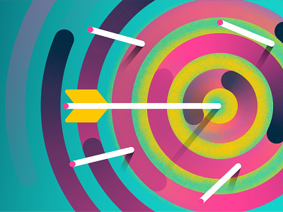 What is SEO? gradient illustration texture vector