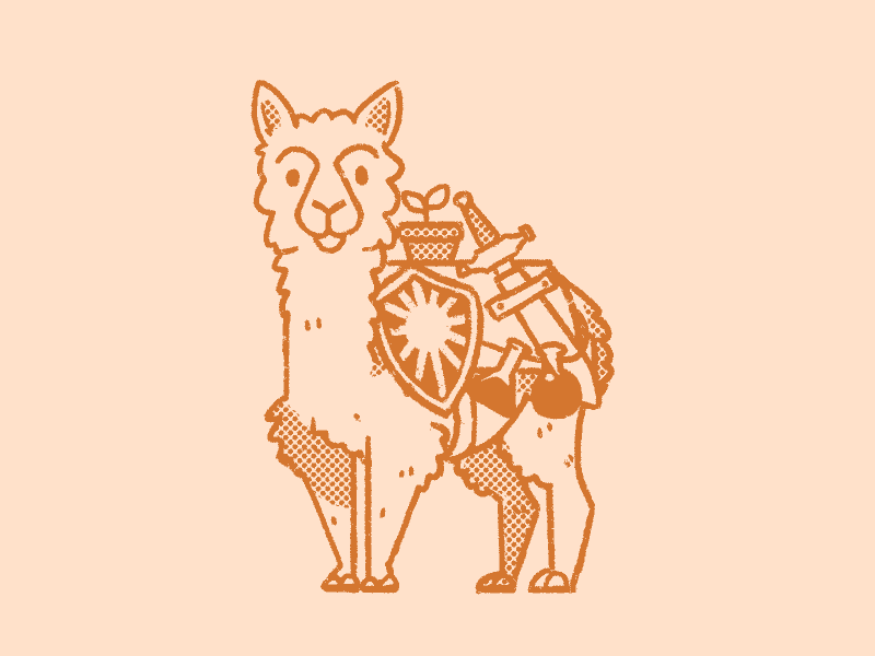 404 game - Shopaca 1color 404game animation design dnd dungeon game illustration logo ui