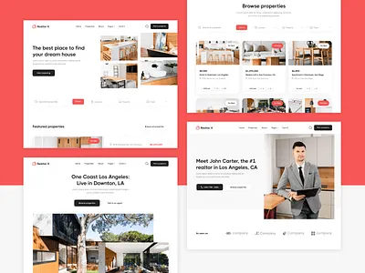 Pages - Realtor X | Real Estate Development Webflow Theme realtor
