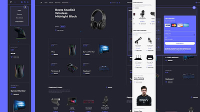 Gaming Gear Website Template 2022 gaming gaming gear gaming gear website gaming ui gaming website gaming website template gaming website ux