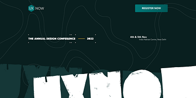 We are back! UxNow 2022 abstract branding conference design graphic design green illustration interaction lines logo minimal typography ui ux website
