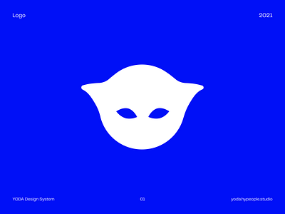 YODA - Visual Identity brand branding design system icon icon set logo theme ui ui kit ux yoda